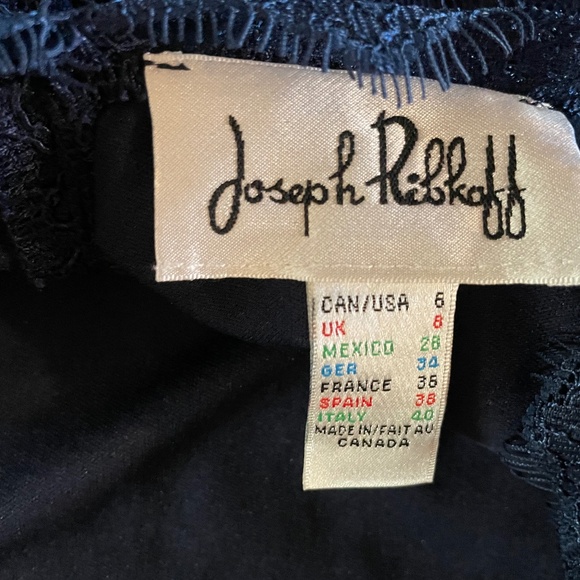 Joseph Ribkoff Size 6 Blue Lace Top Style 144469 (Size 6 or Size 8) - Picture 10 of 10